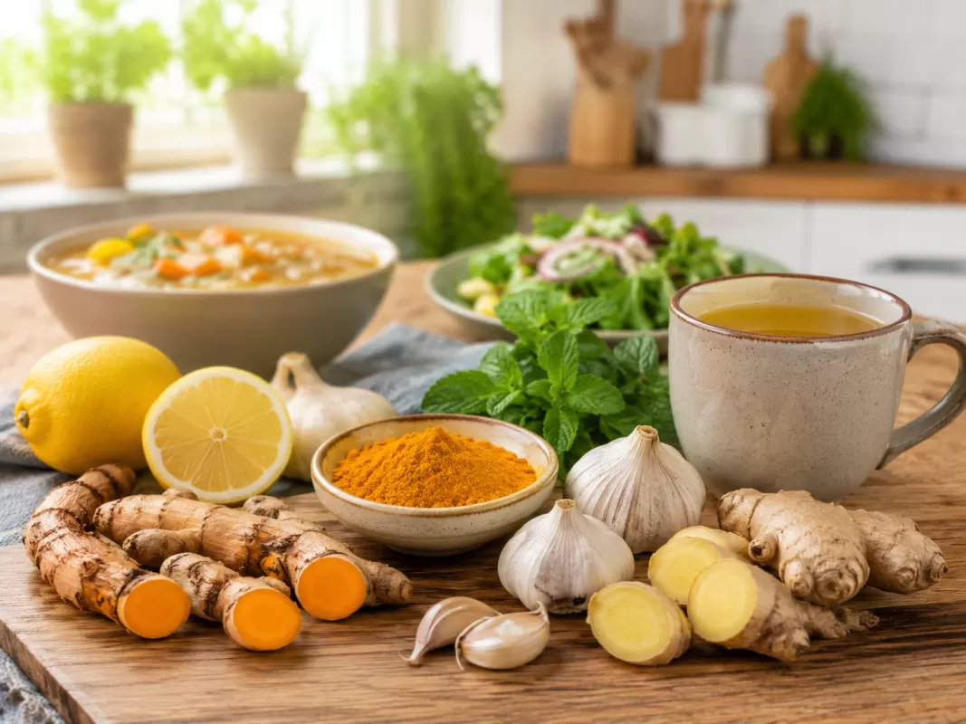 Nghệ, gừng, tỏi: quen thuộc trong gian bếp nhưng không phải ai cũng dùng được
