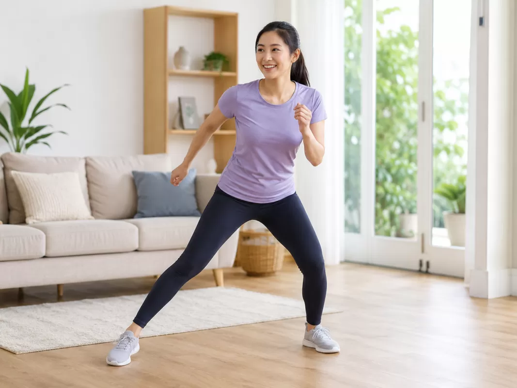 Aerobic tại nhà: Những động tác giúp tăng vận động và hỗ trợ kiểm soát cân nặng
